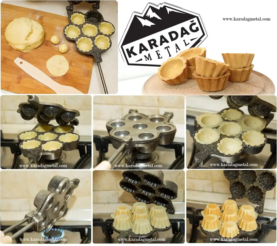 OCAK ÜSTÜ ŞEKİLLİ DÖKÜM KALIP