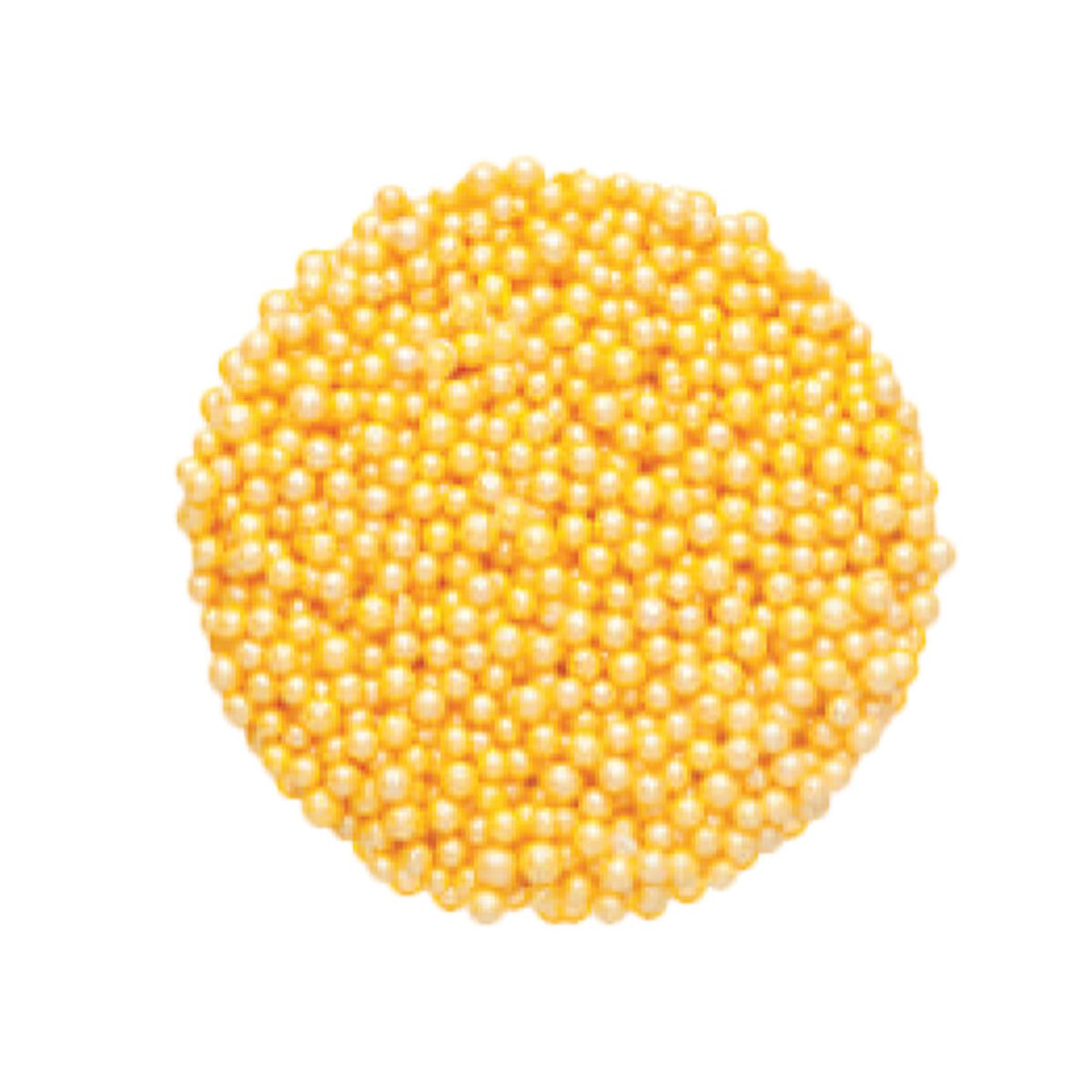 DEKORATİF ŞEKER - 2 MM Sarı - 90 Gr