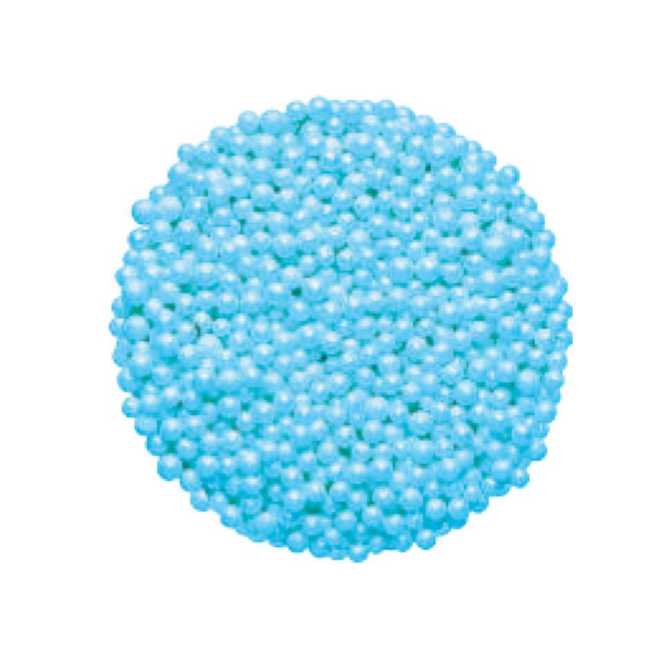 DEKORATİF ŞEKER - 2 MM Bebe Mavi - 90 Gr