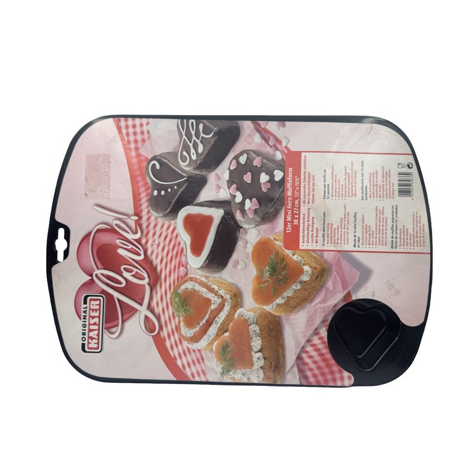 KAISER 12Lİ KALP MUFFIN KALIP