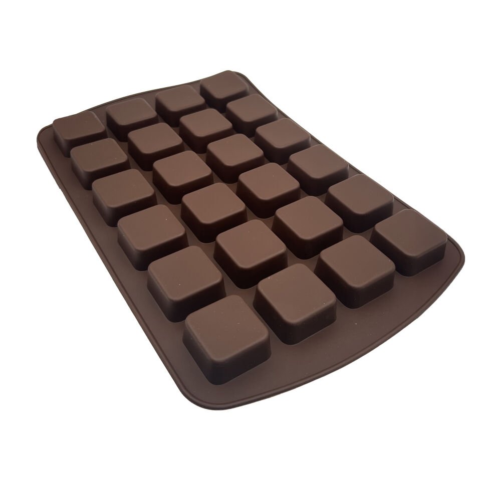 SİLİKON KALIP KARE 20Lİ