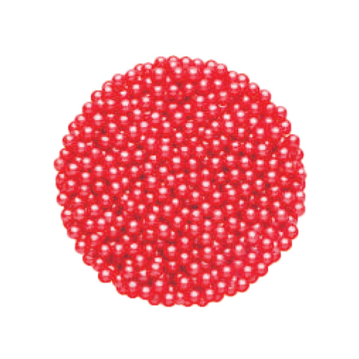 DEKORATİF ŞEKER - 4 MM Kırmızı - 90 Gr
