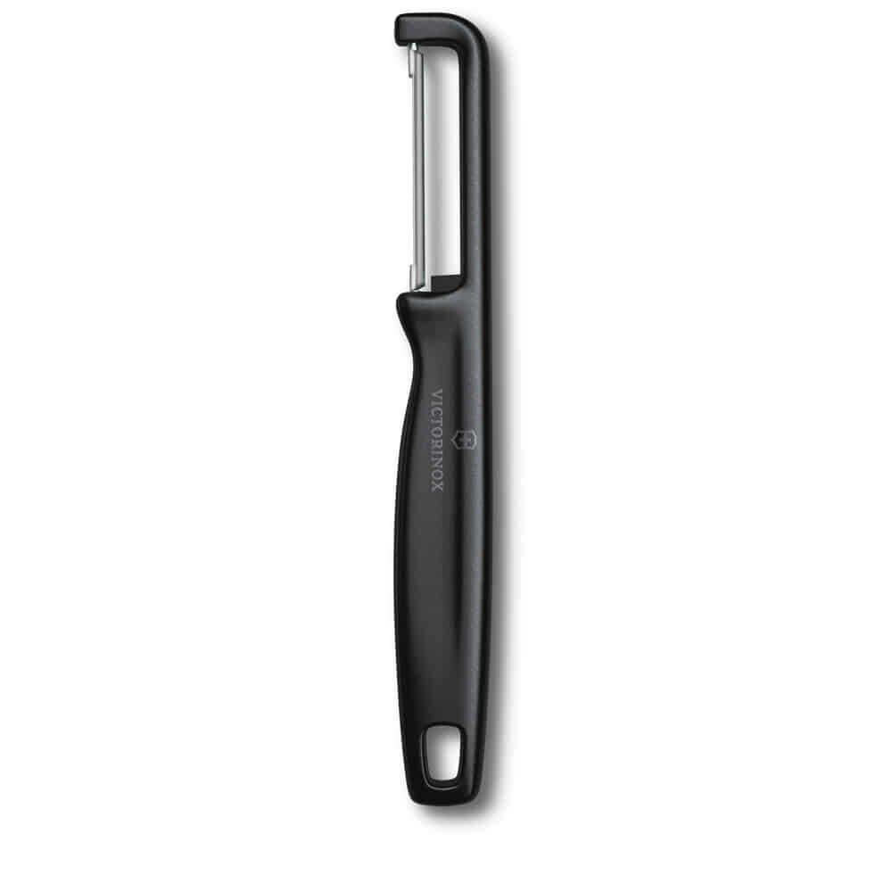 VICTORINOX IOTA DÜZ KENAR ÇİFT TARAF SİYAH SOYACAK