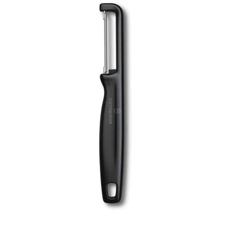 VICTORINOX IOTA DÜZ KENAR ÇİFT TARAF SİYAH SOYACAK