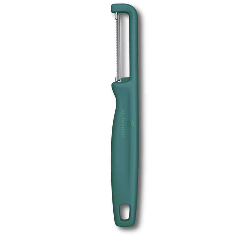 VICTORINOX IOTA TIRTIKLI KENAR ÇİFT TARAF SOYACAK Yeşil