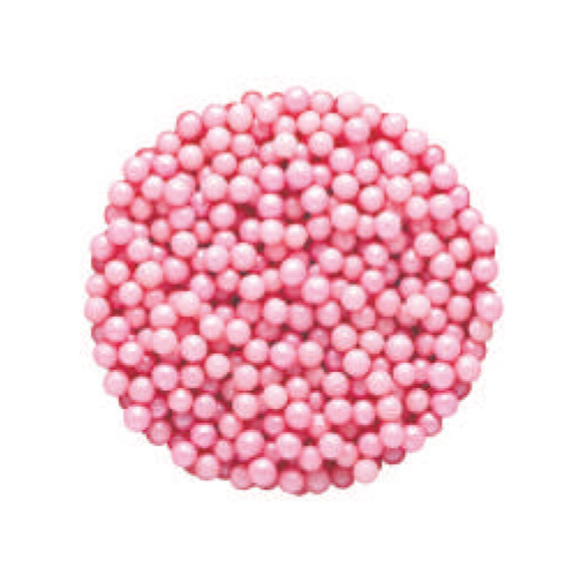 DEKORATİF ŞEKER - 4 MM Bebe Pembe - 90 Gr