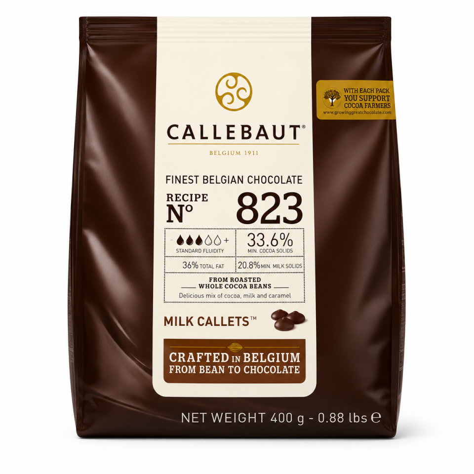 CALLEBAUT KUVERTÜR - SÜTLÜ 823 400 Gr