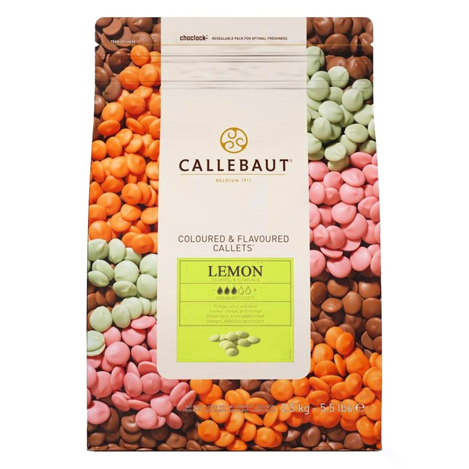 CALLEBAUT KUVERTÜR - LİMONLU