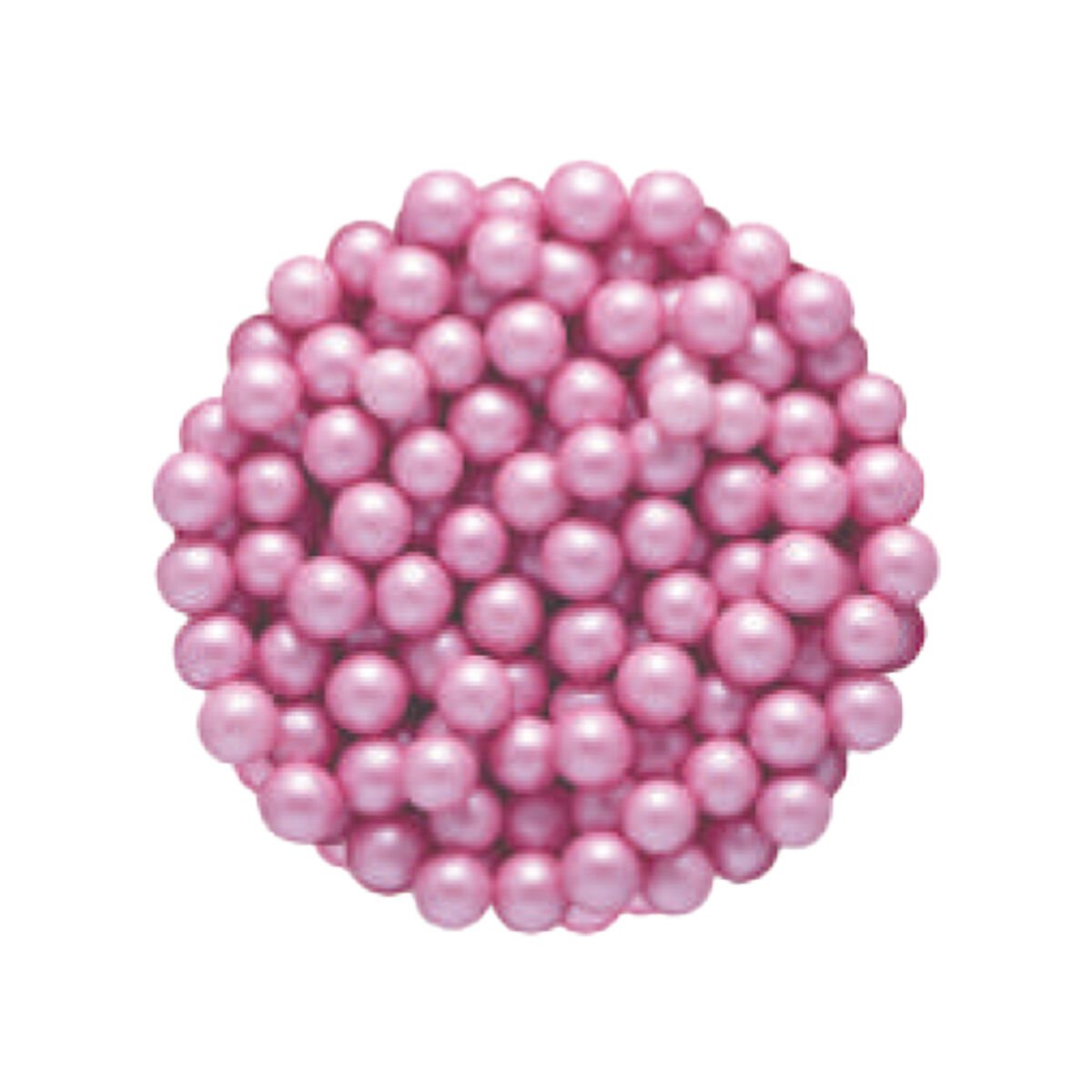 DEKORATİF ŞEKER - 8 MM Bebe Pembe - 90 Gr