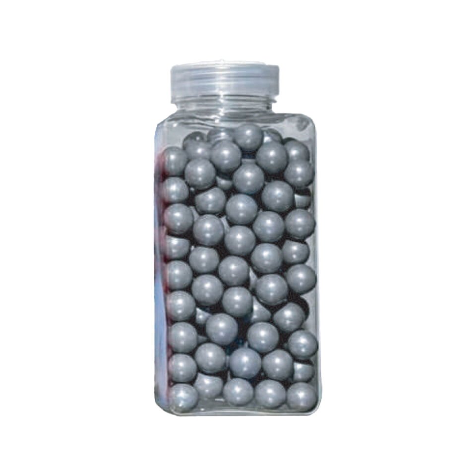 DEKORATİF ŞEKER - 10 MM Gümüş - 250 Gr