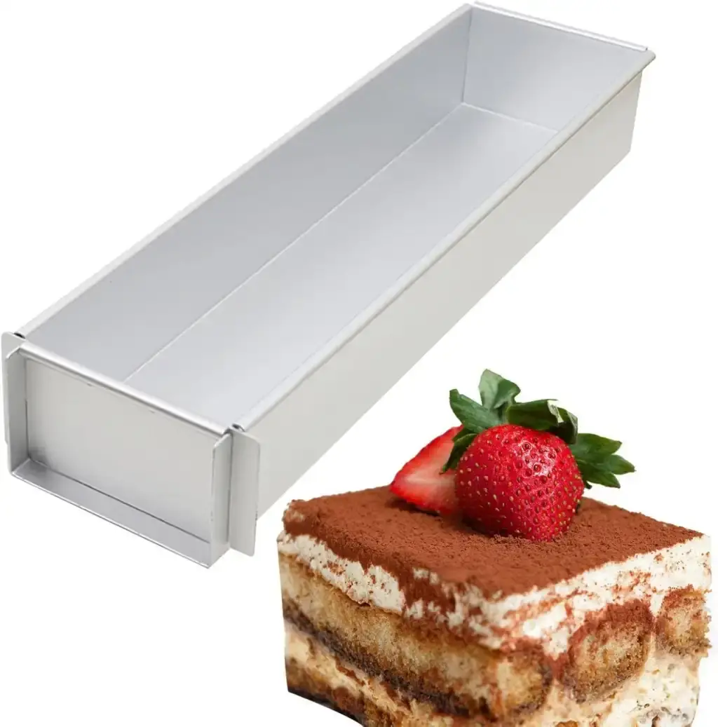 TIRAMISU BATON KALIP KAPAKLI 40x8 cm h:8 cm