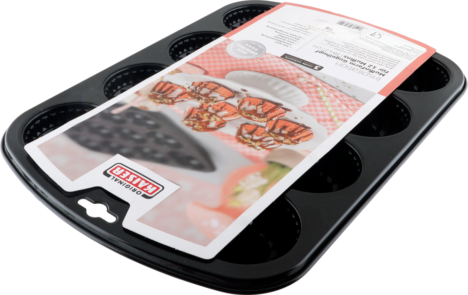 KAISER ŞEKİLLİ 12'li MUFFIN KALIP