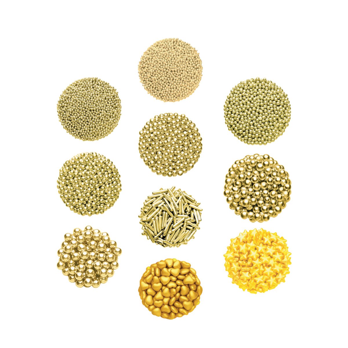 ARJANTİN DEKORATİF ŞEKER - ALTIN