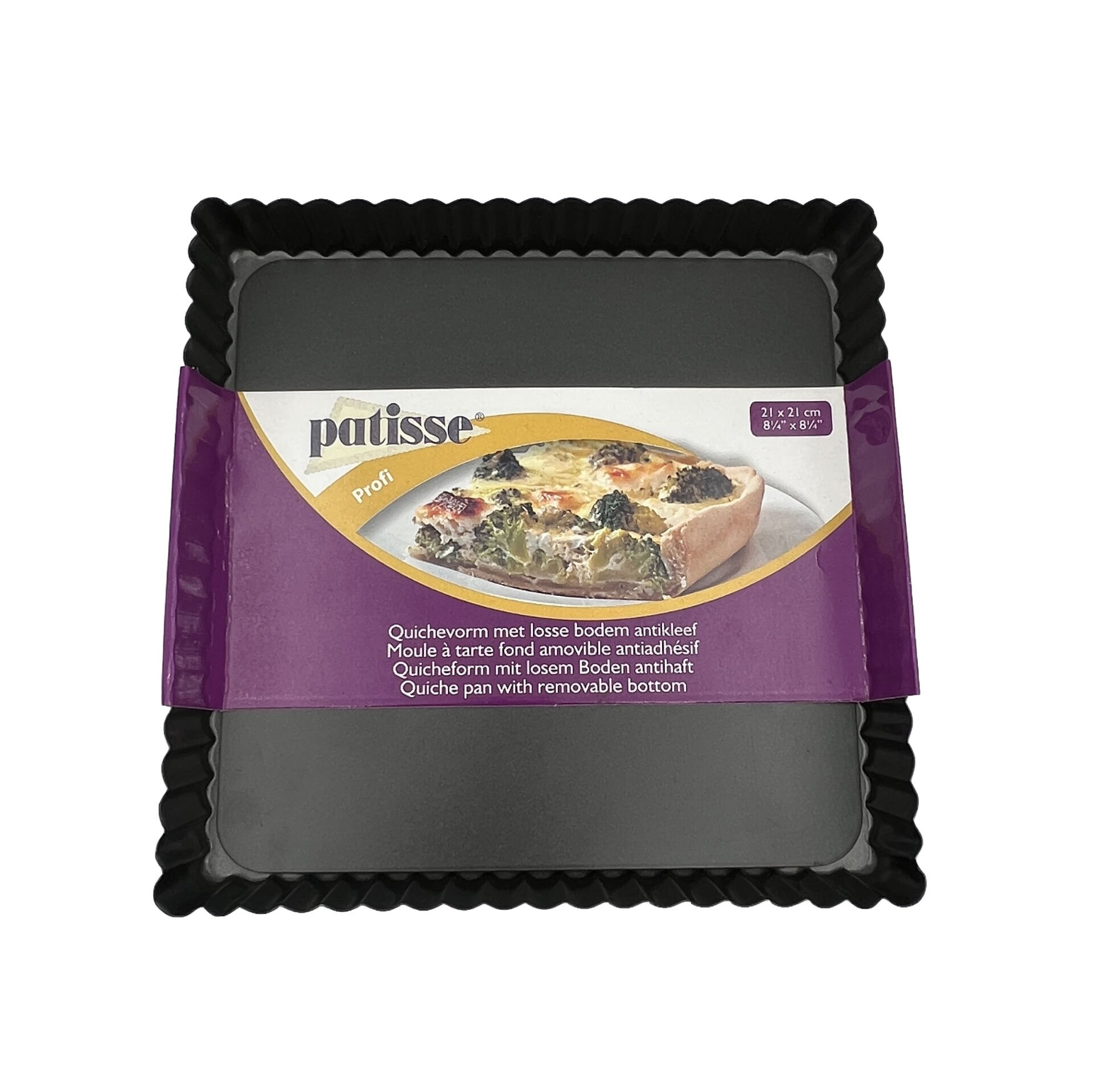 ÇIKARILABİLİR TABAN KARE 21 CM