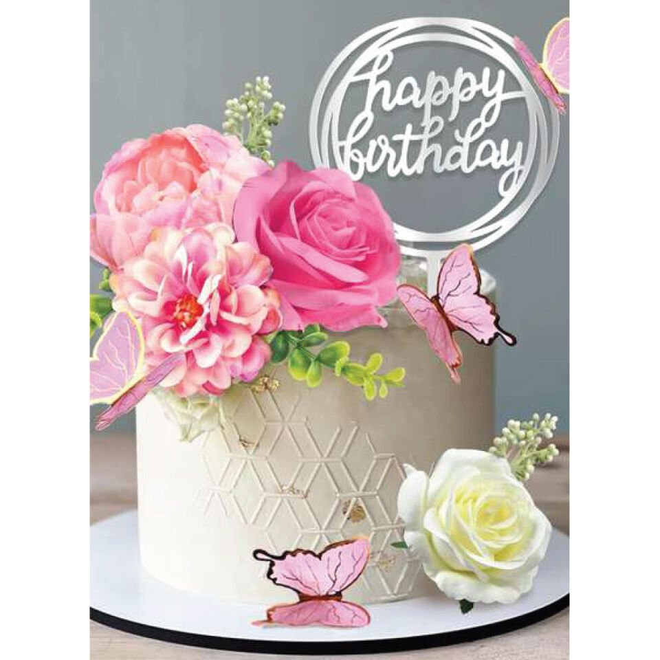 HAPPY BIRTHDAY Pembe