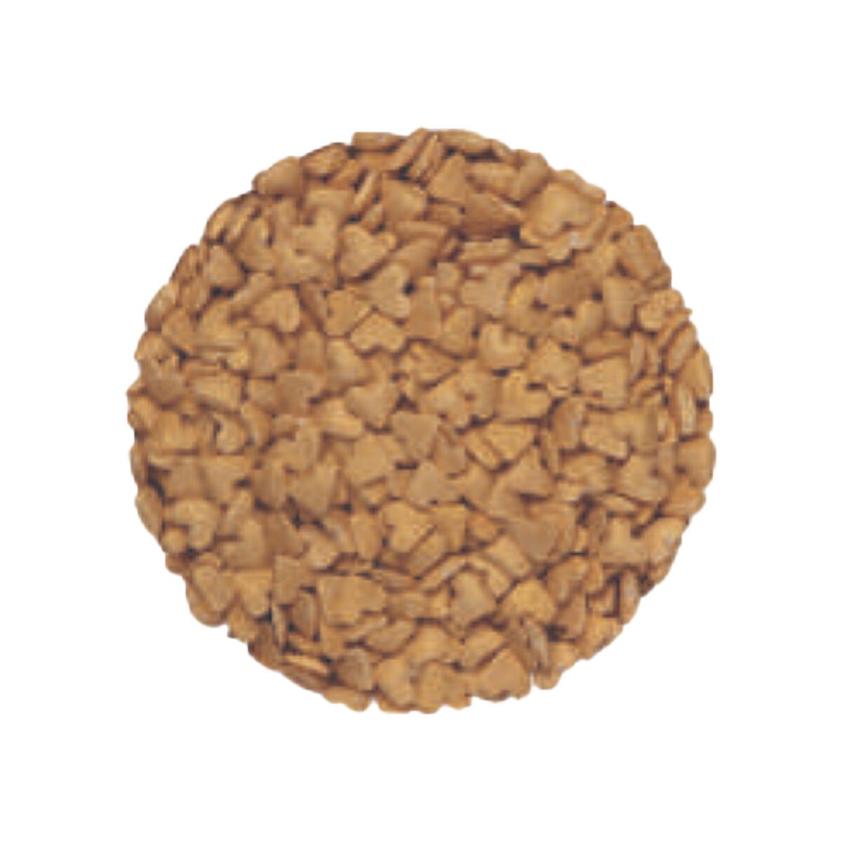 RENKLİ DRAJE - KONFETİ Altın Kalp - 40 Gr