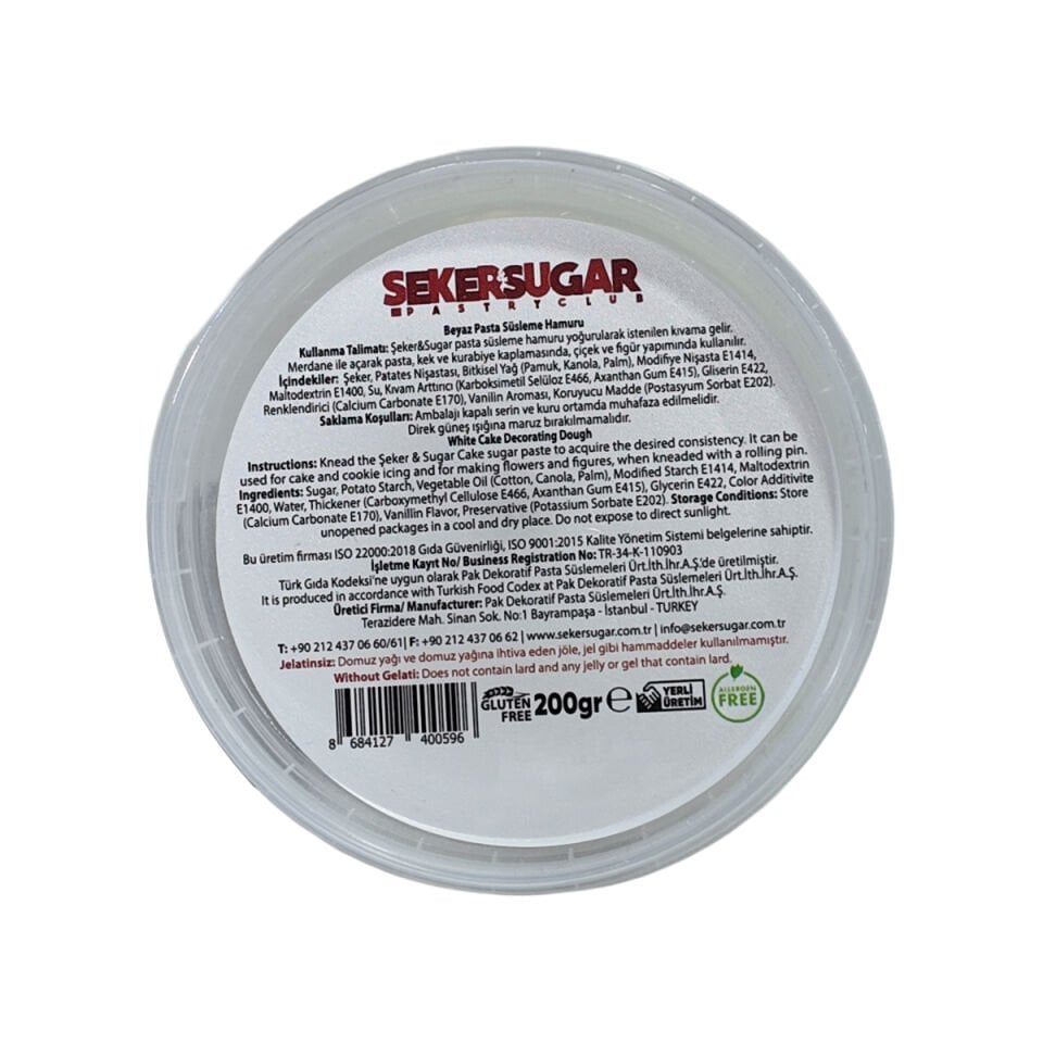ŞEKER HAMURU 200 GR