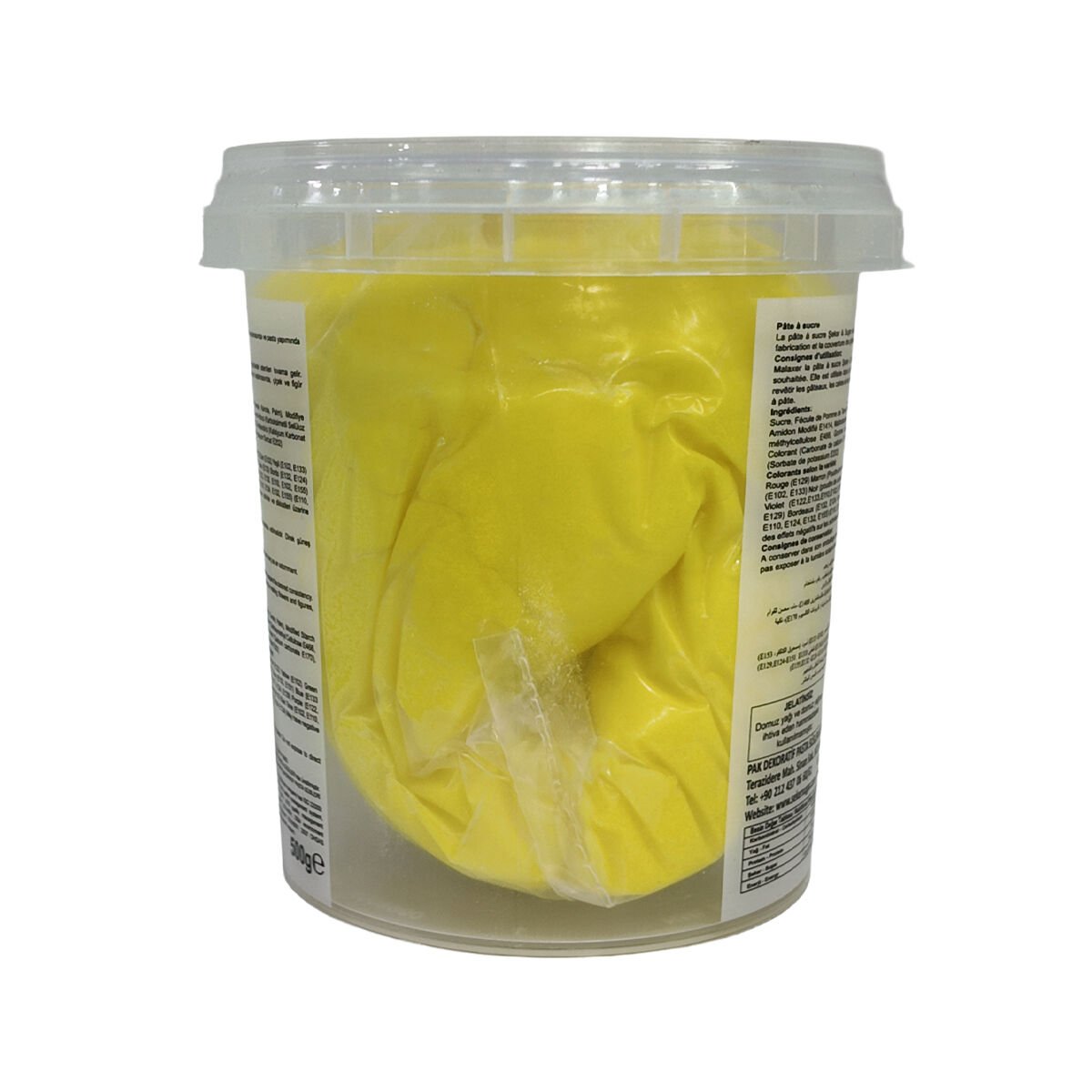 ŞEKER HAMURU 500 GR Sarı