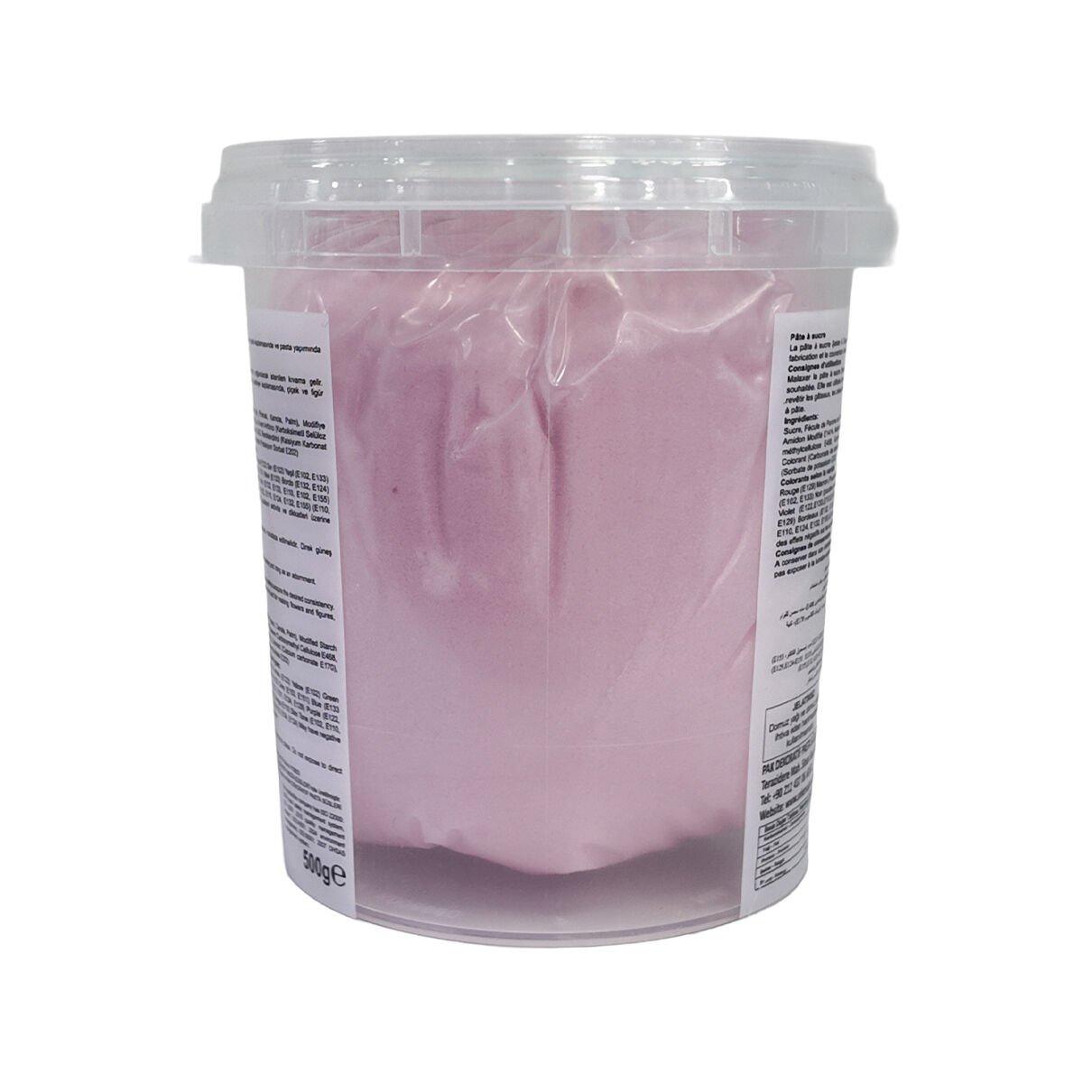 ŞEKER HAMURU 500 GR Açık Pembe