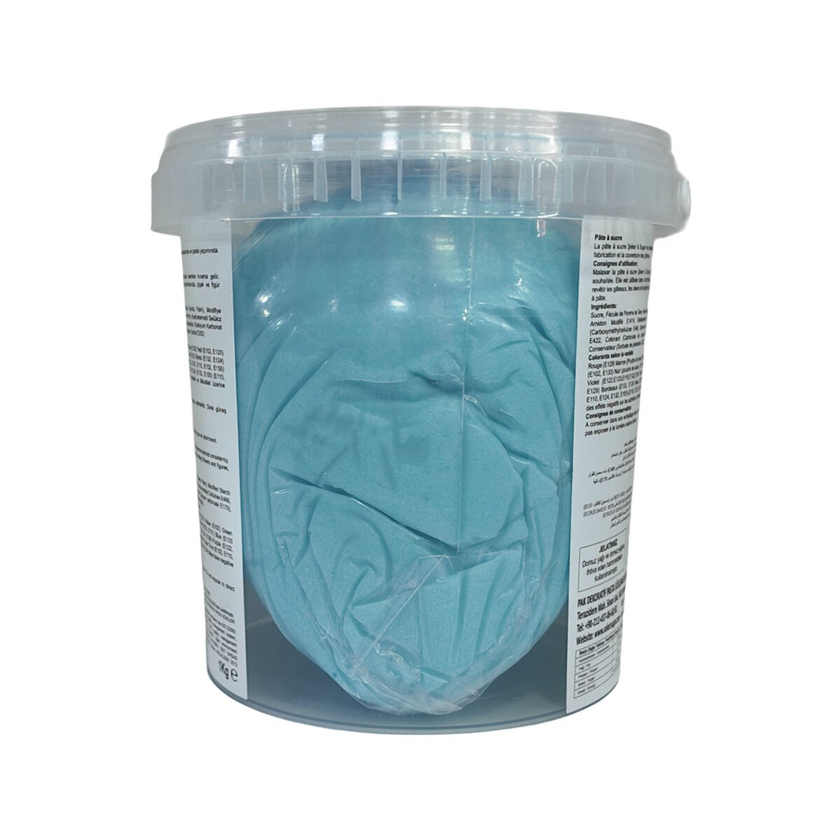 ŞEKER HAMURU 1 KG Açık Mavi