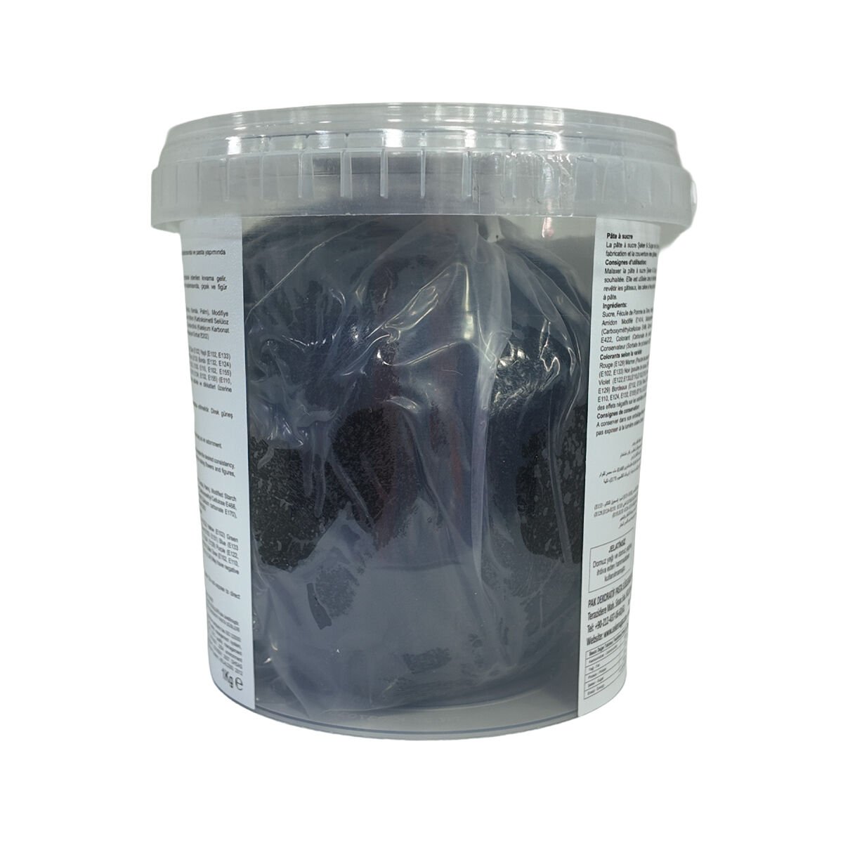 ŞEKER HAMURU 1 KG Siyah