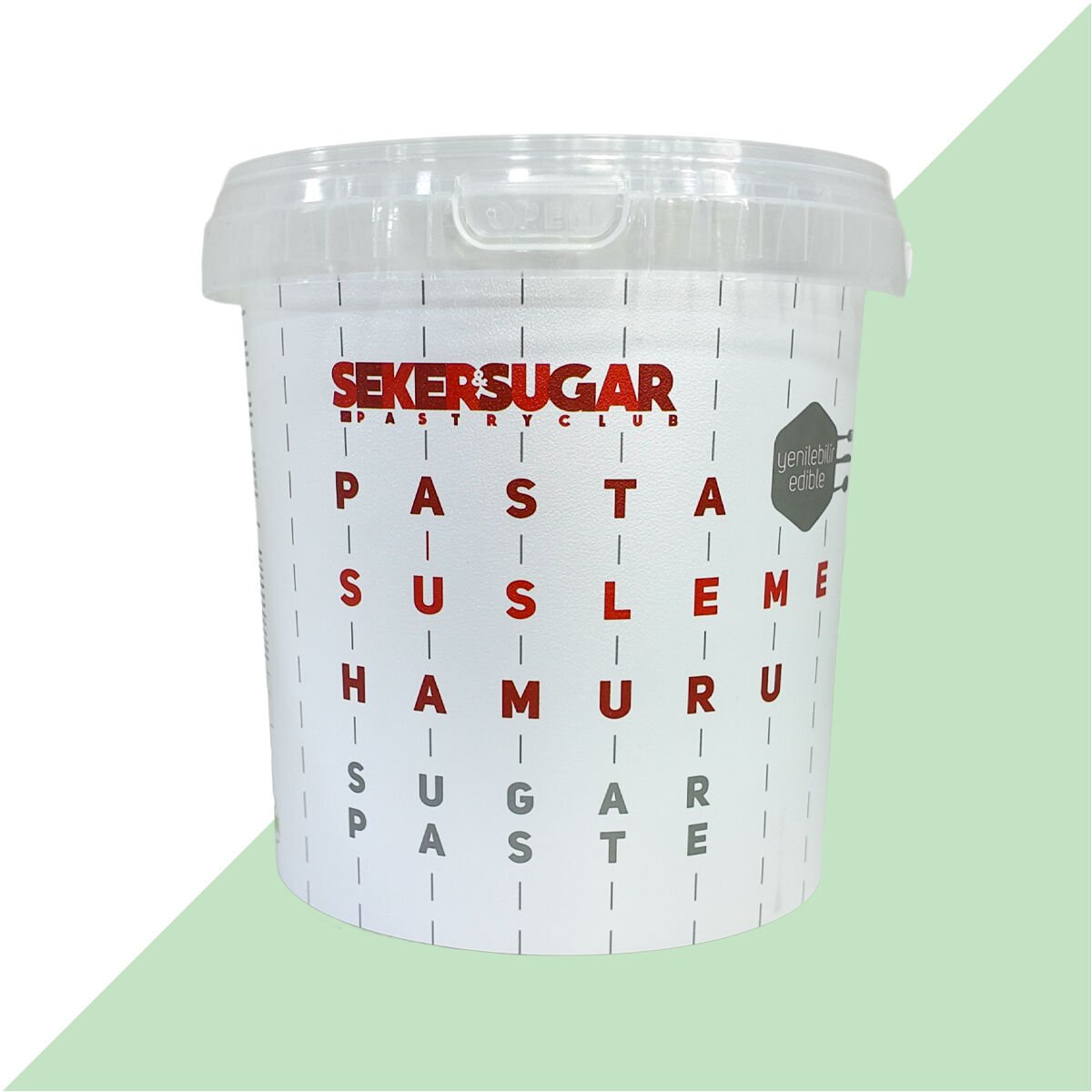 ŞEKER HAMURU - AÇIK YEŞİL