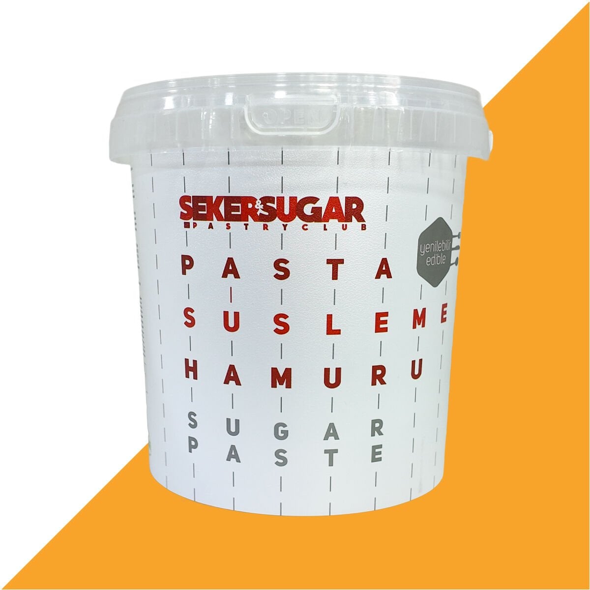 ŞEKER HAMURU - TURUNCU