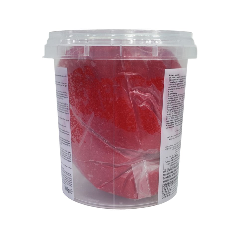 ŞEKER HAMURU - KIRMIZI 1 Kg