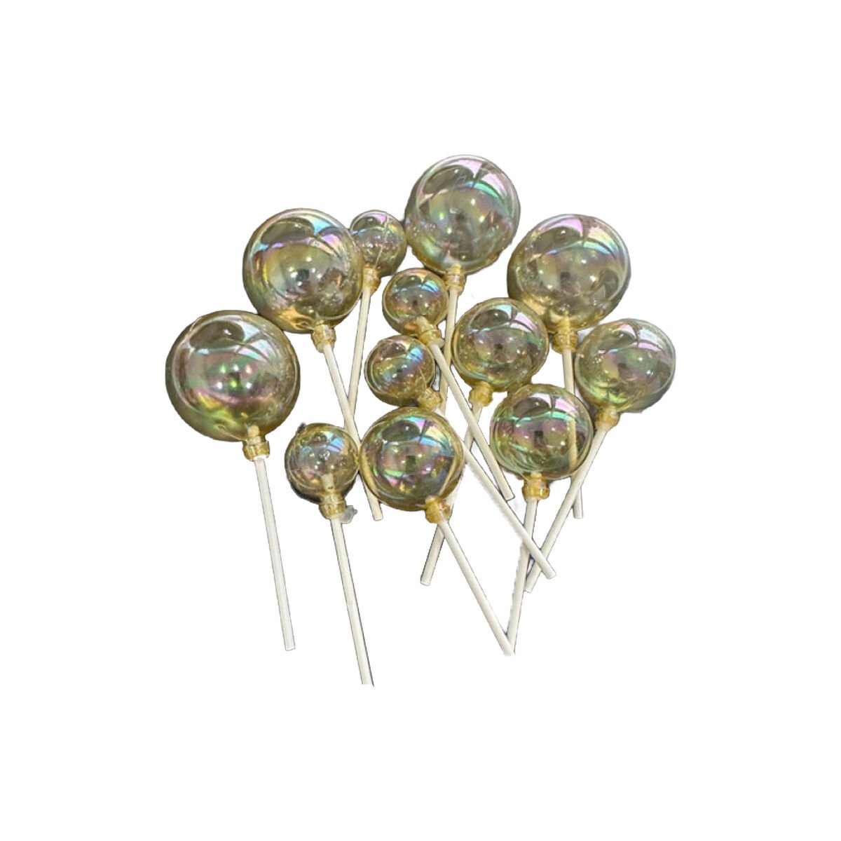 ÇUBUKLU TOP SÜS - SARI