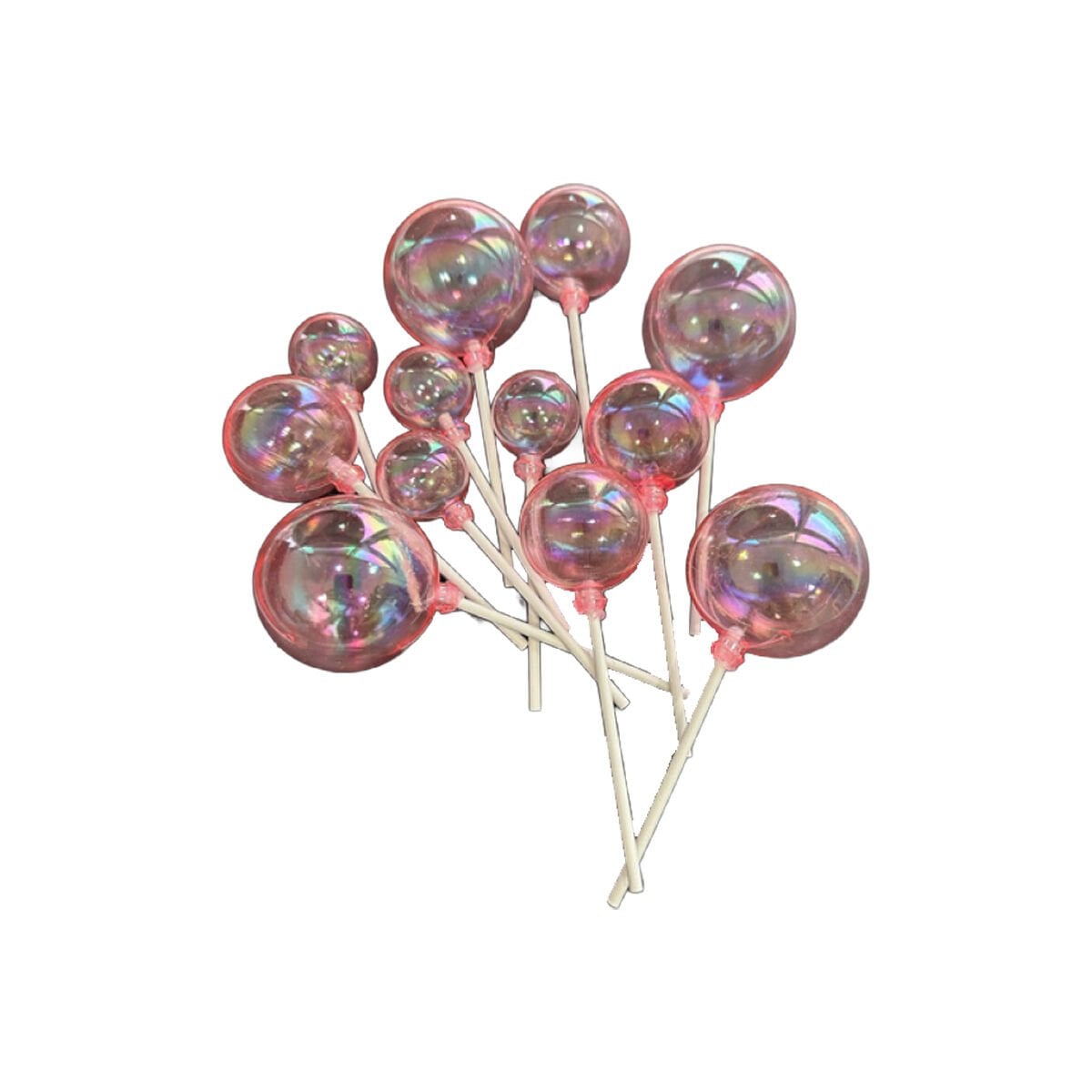 ÇUBUKLU TOP SÜS - PEMBE