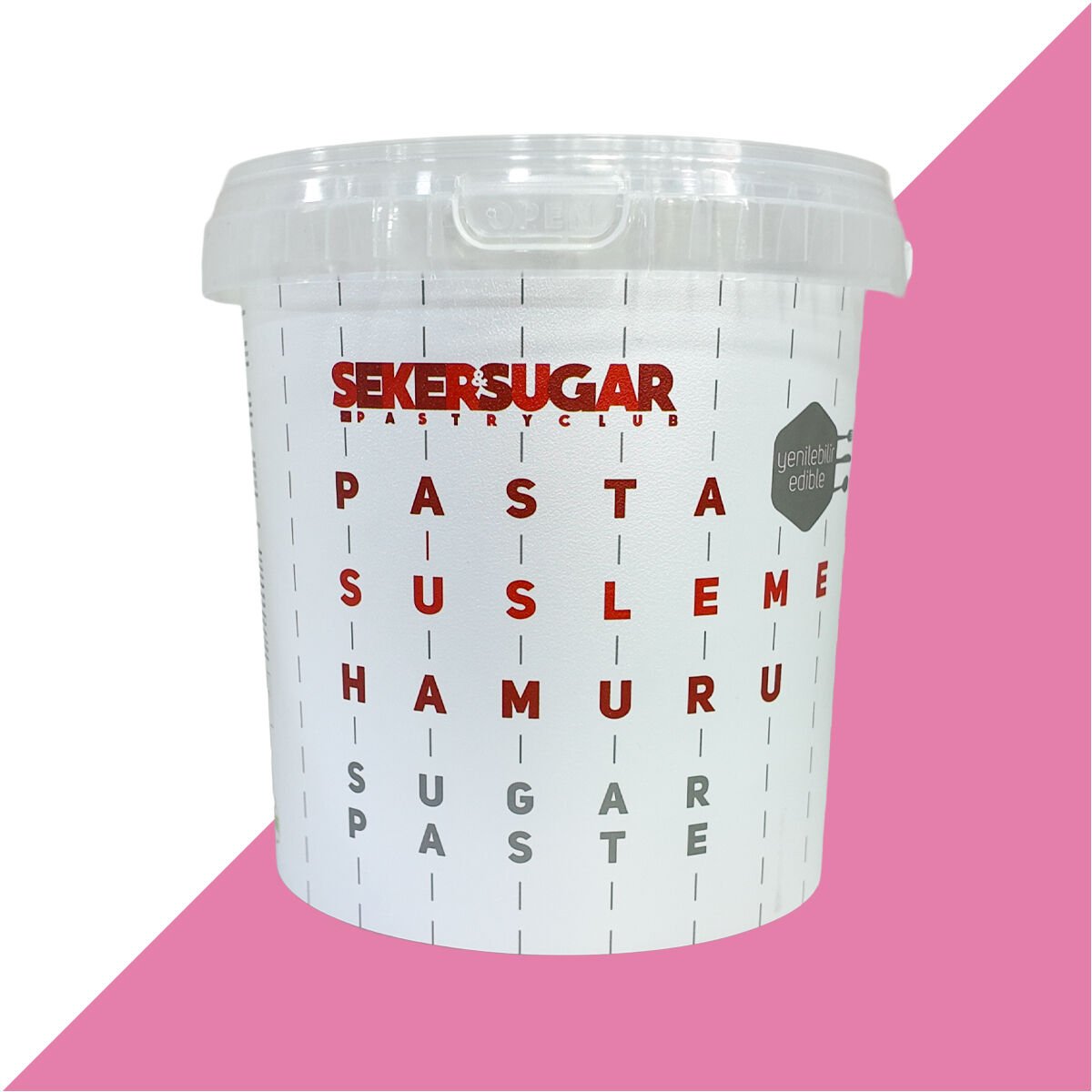 ŞEKER HAMURU - PEMBE