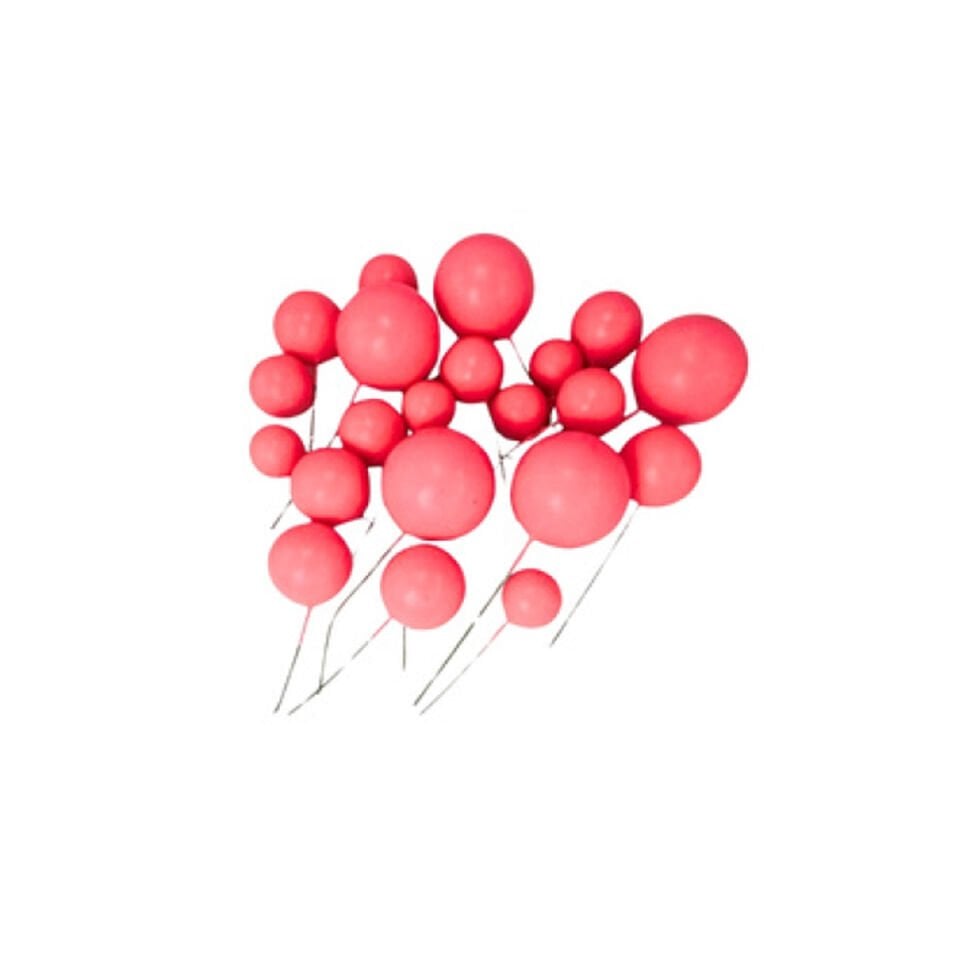 PASTA ÜSTÜ TOP SÜS - PEMBE