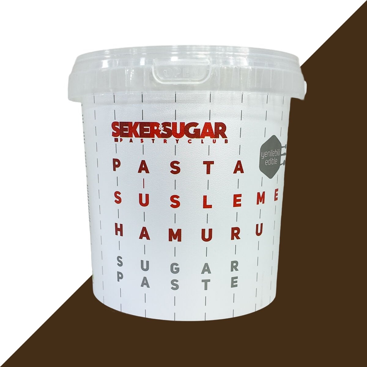 ŞEKER HAMURU - KAHVERENGİ