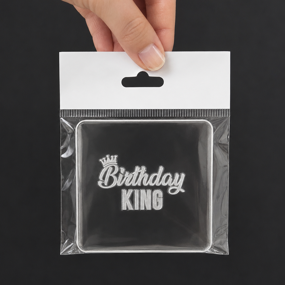 BIRTHDAY KING STAMP