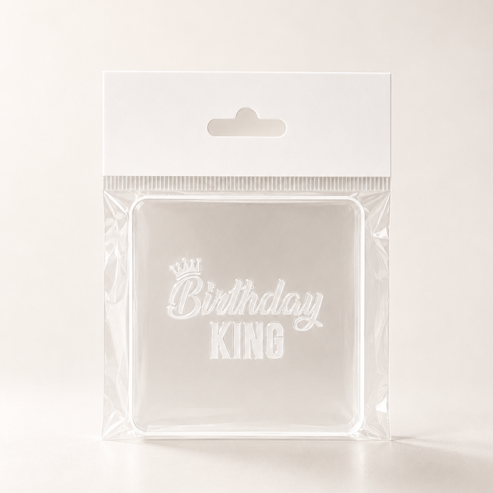 BIRTHDAY KING STAMP