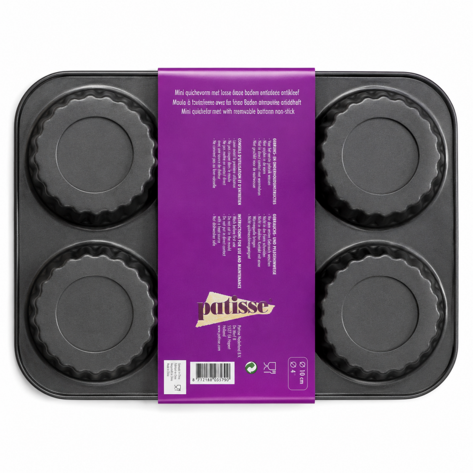 PATISSE PROFI ÇAP 10CM ÇIKARILABİLİR TABAN