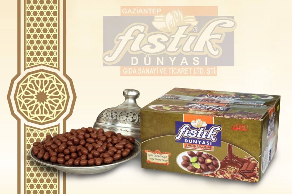 EXTRA İNCE MAT FISTIK BELÇİKA ÇİKOLATALI