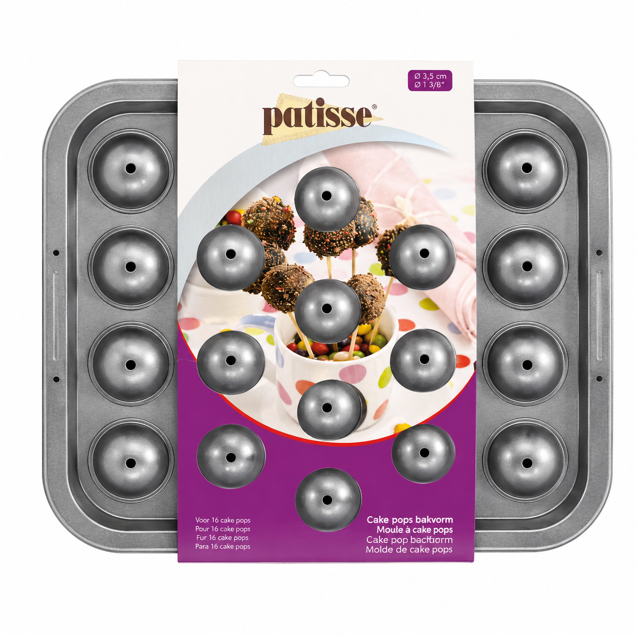 PATİSSE SILVER TOP KALIP CAKE POPS