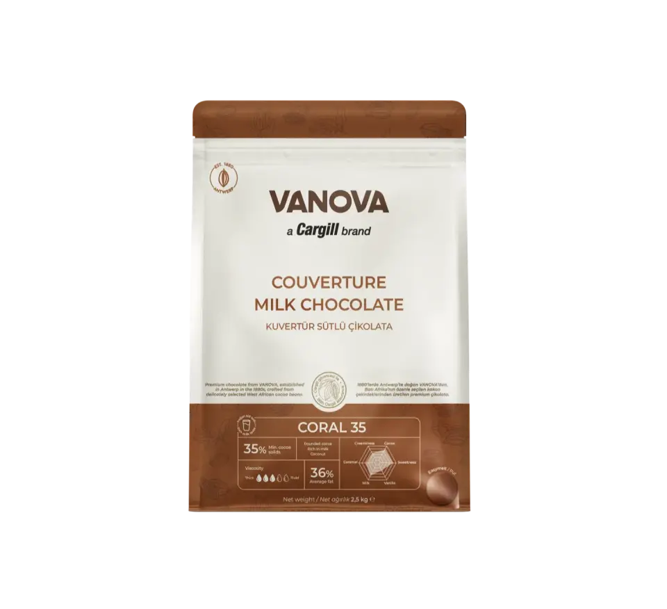 2,5 KG VANOVA BELÇİKA ÇİKOLATA