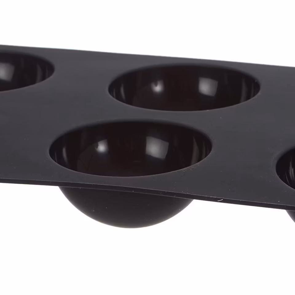 SİLİKON KALIP YARIM KÜRE 6'LI 7CM