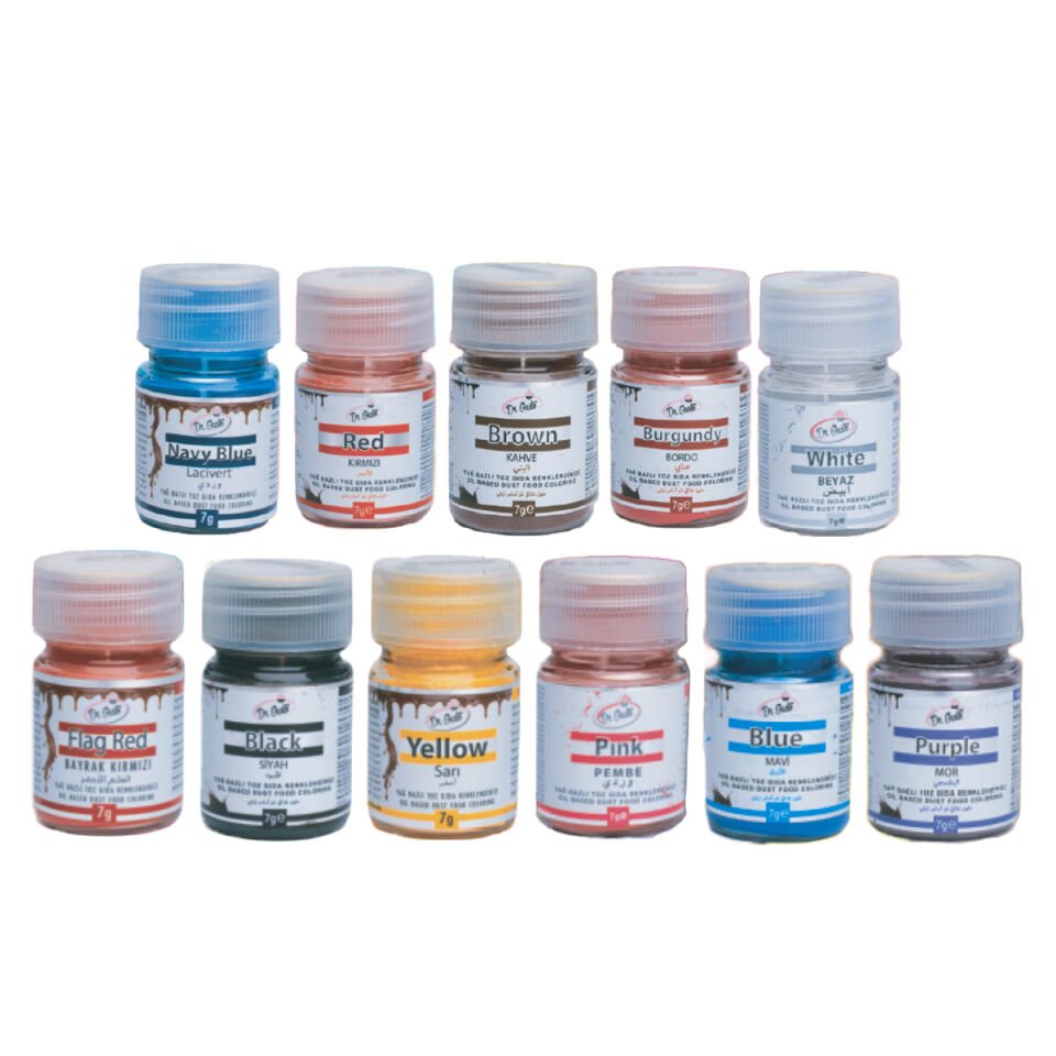 YAĞ BAZLI TOZ GIDA BOYA - 7GR