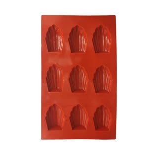 SİLİKON KALIP DENİZ KABUĞU 9'LU