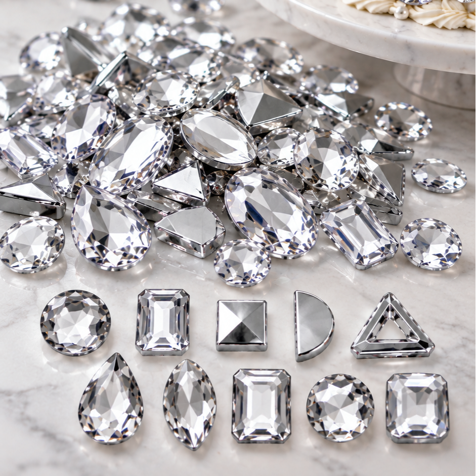 PASTA DEKOR TAŞ DIAMOND 50 Lİ KARIŞIK