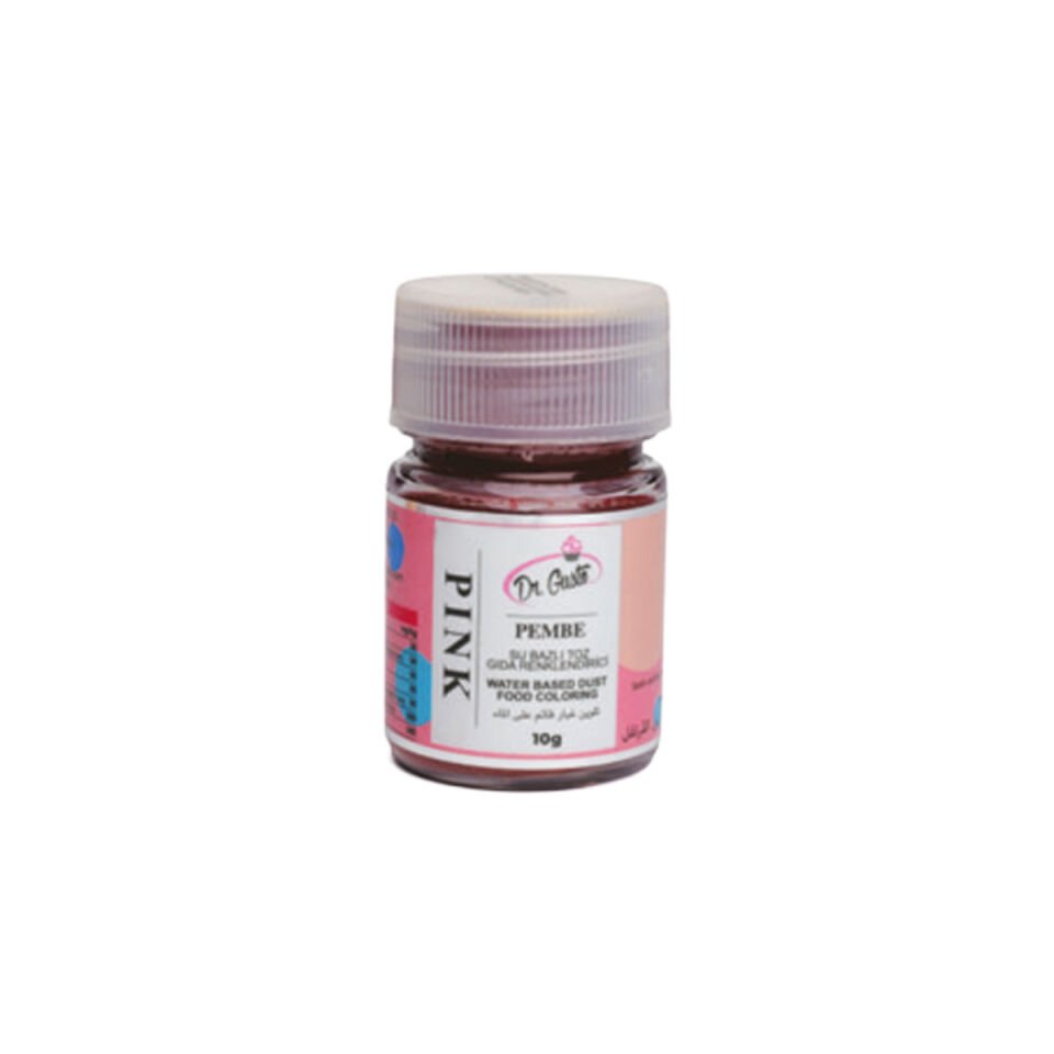 SU BAZLI TOZ GIDA BOYA - 10GR Pembe