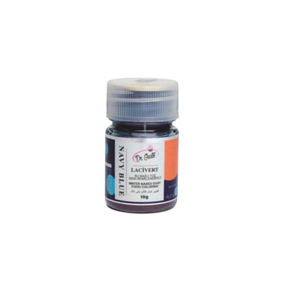 SU BAZLI TOZ GIDA BOYA - 10GR Lacivert