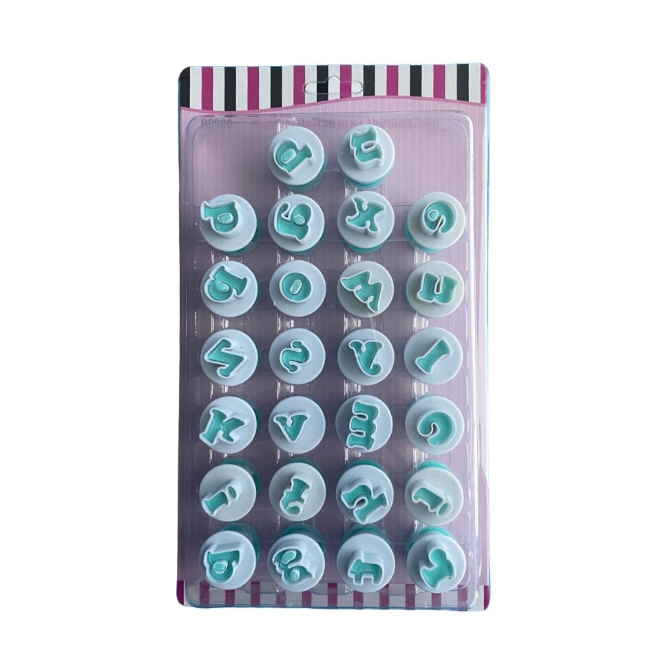 PLASTİK BASMALI KÜÇÜK HARF SET