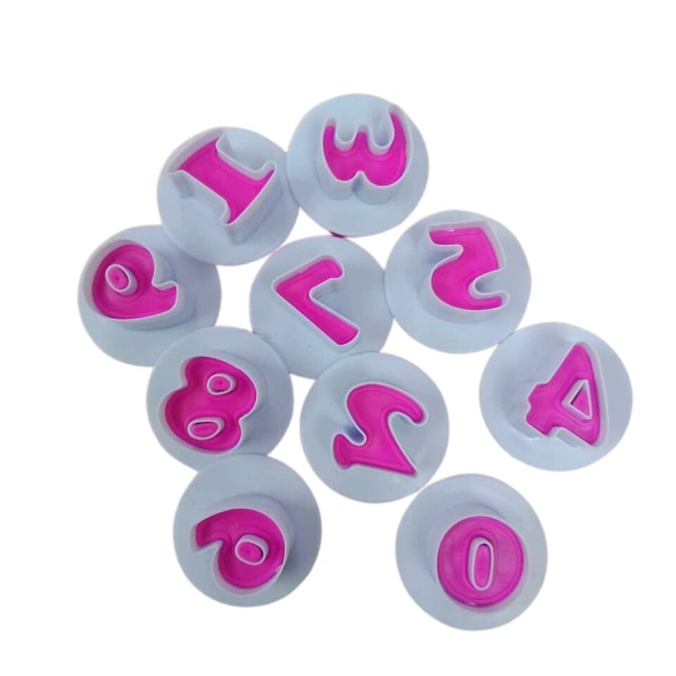 PLASTİK JUMBO BASMALI SAYI SET