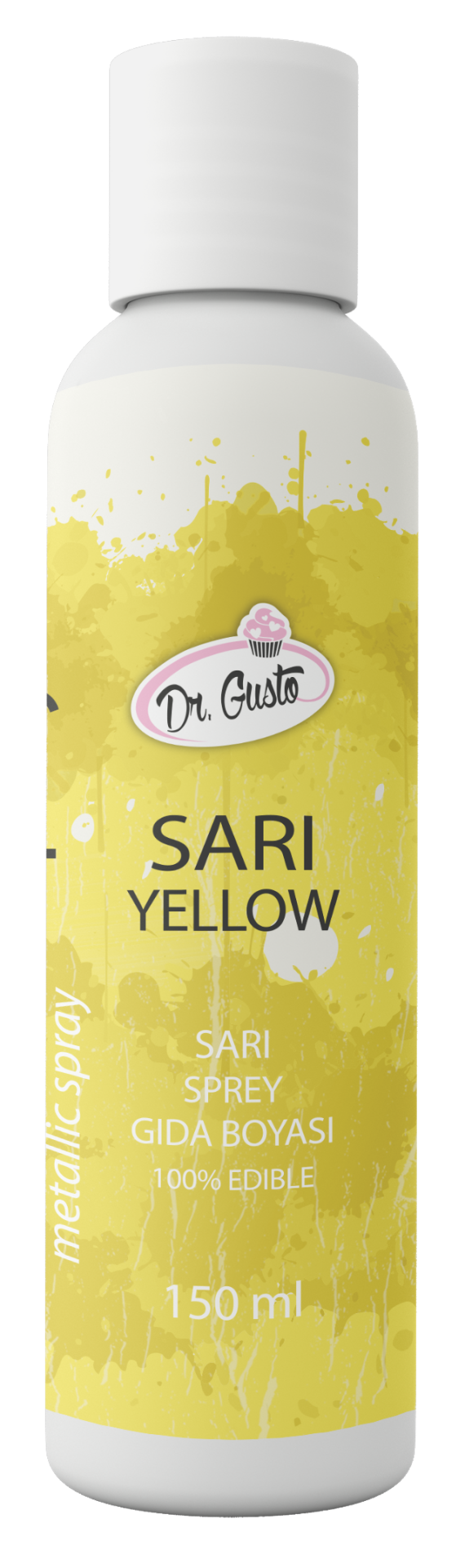METALİK SPREY BOYA - 150ML Sarı