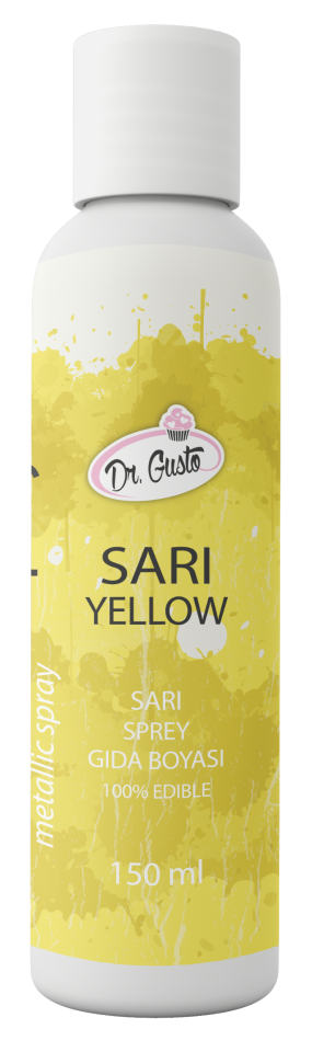 METALİK SPREY BOYA - 150ML Sarı