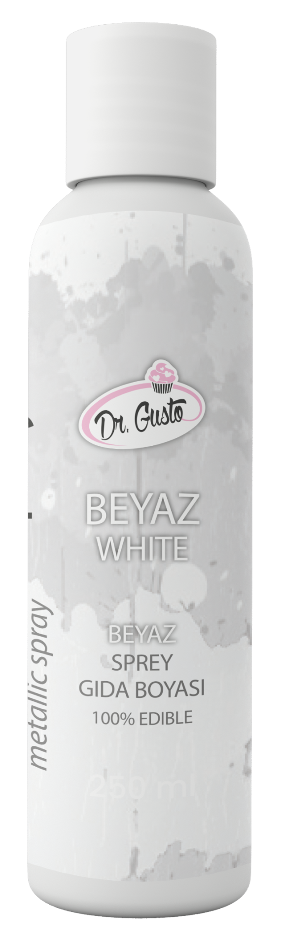 METALİK SPREY BOYA - 250ML Beyaz